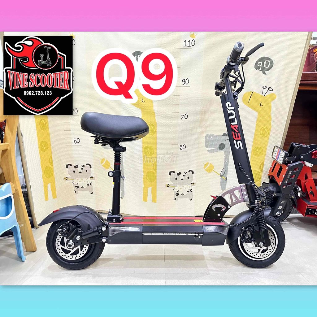 Xe scooter điện gấp gọn Sealup Q9 48V1000W 28.6Ah