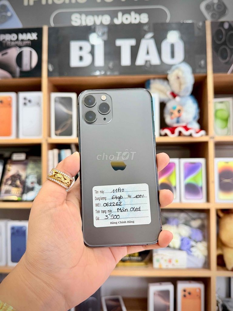 Apple iPhone 11 Pro 64GB (Màn Oled). Mua bán Điện thoại tại Thành phố Long Xuyên An Giang được đăng bởi Bi Táo Store hình 1
