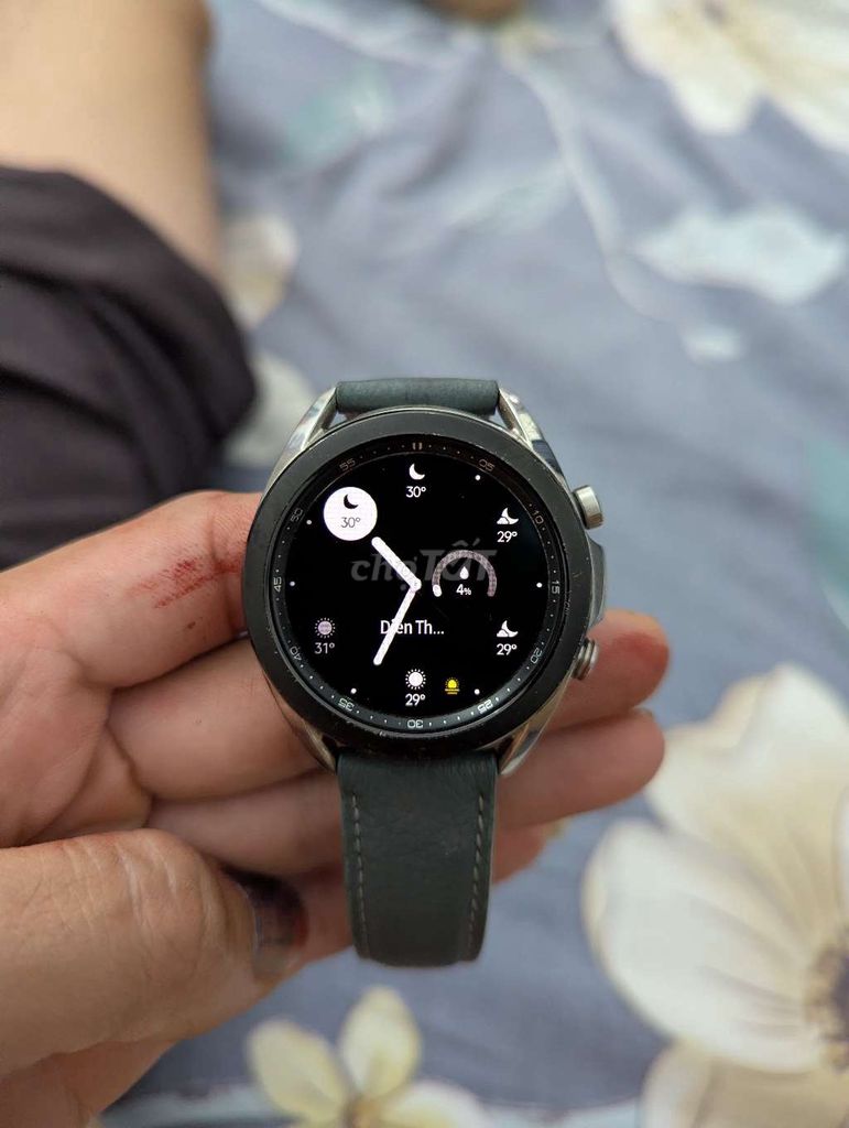 Samsung Watch 3 Đen Đã sử dụng. Mua bán Thiết bị đeo thông minh tại Huyện Diễn Châu Nghệ An được đăng bởi vương hình 1