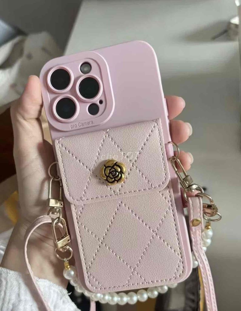 Ốp lưng iphone 14prm hồng