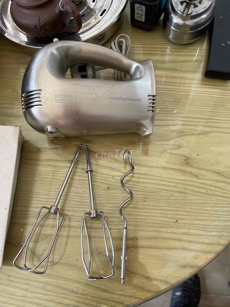 Máy đánh trứng Morphy Richards. Mua bán Bếp, lò, đồ điện nhà bếp tại Quận Bình Thạnh Tp Hồ Chí Minh được đăng bởi AN TOÀN PCCC QUÂN BÌNH THẠNH hình 1