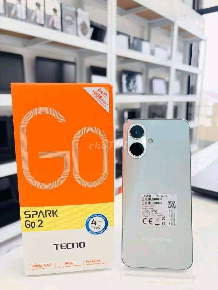 TECNO Spark Go 2 Bạc 64GB. Mua bán Điện thoại tại Thành phố Biên Hòa Đồng Nai được đăng bởi quang hiển hình 1