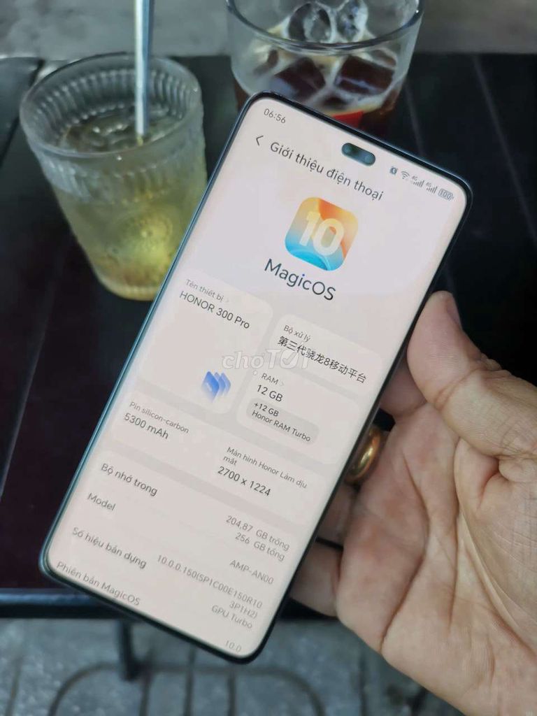 Honor 300 Pro 256GB Xanh 98%. Mua bán Điện thoại tại Huyện Củ Chi Tp Hồ Chí Minh được đăng bởi Phong  hình 1