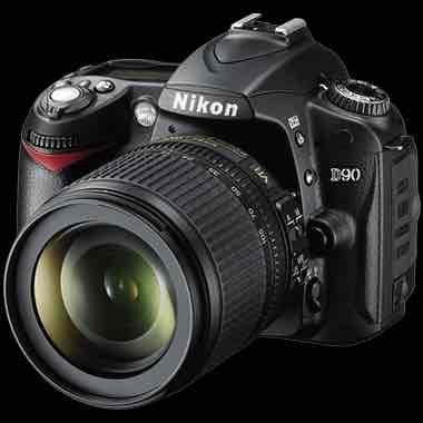 Máy ảnh Nikon D90 + kit 35-105MM (mới 90%)