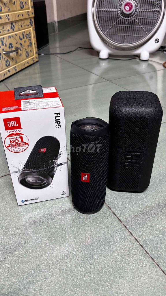 Loa Bluetooth JBL Flip 5 Đen. Mua bán Tivi, Âm thanh tại Quận Hai Bà Trưng Hà Nội được đăng bởi Adam Eva hình 1