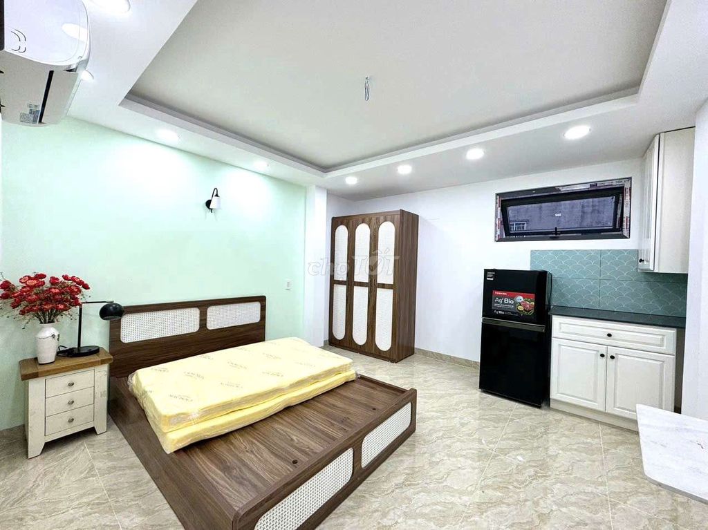 STUDIO FULL NỘI THẤT ( HF HỖ TRỢ 50% THÁNG ĐẦU)