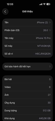 iPhone 15 Pro 512GB Xanh Dương, Bản Quốc Tế. Mua bán Điện thoại tại Huyện Chương Mỹ Hà Nội được đăng bởi Hint