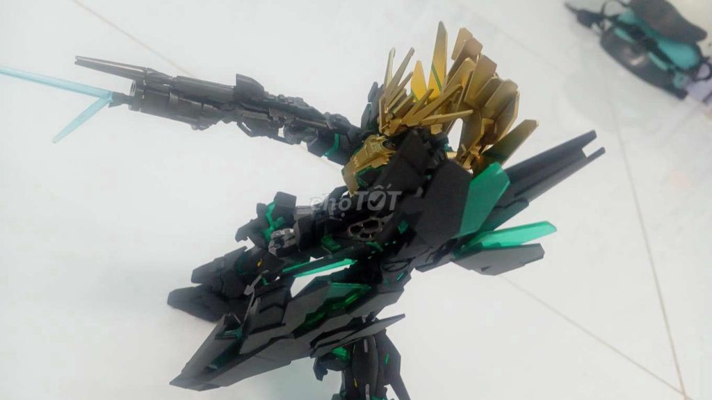 Mô hình Gundam Unicorn Đen, Xanh. Mua bán Sở thích khác tại Huyện Đất Đỏ Bà Rịa - Vũng Tàu được đăng bởi Gia Long hình 1