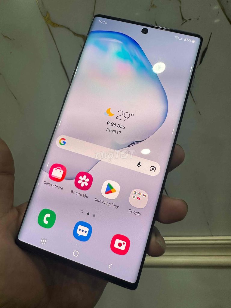 Samsung Galaxy Note 10+ Đen Đã sử dụng. Mua bán Điện thoại tại Quận 6 Tp Hồ Chí Minh được đăng bởi Thiên Long hình 1