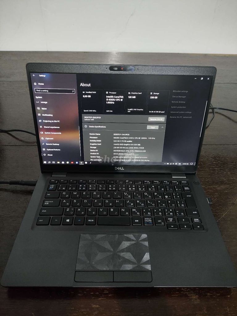 Dell Latitude 5300 i5 8GB/256GB Đen. Mua bán Laptop tại Huyện Phong Điền Cần Thơ được đăng bởi Dương hình 1