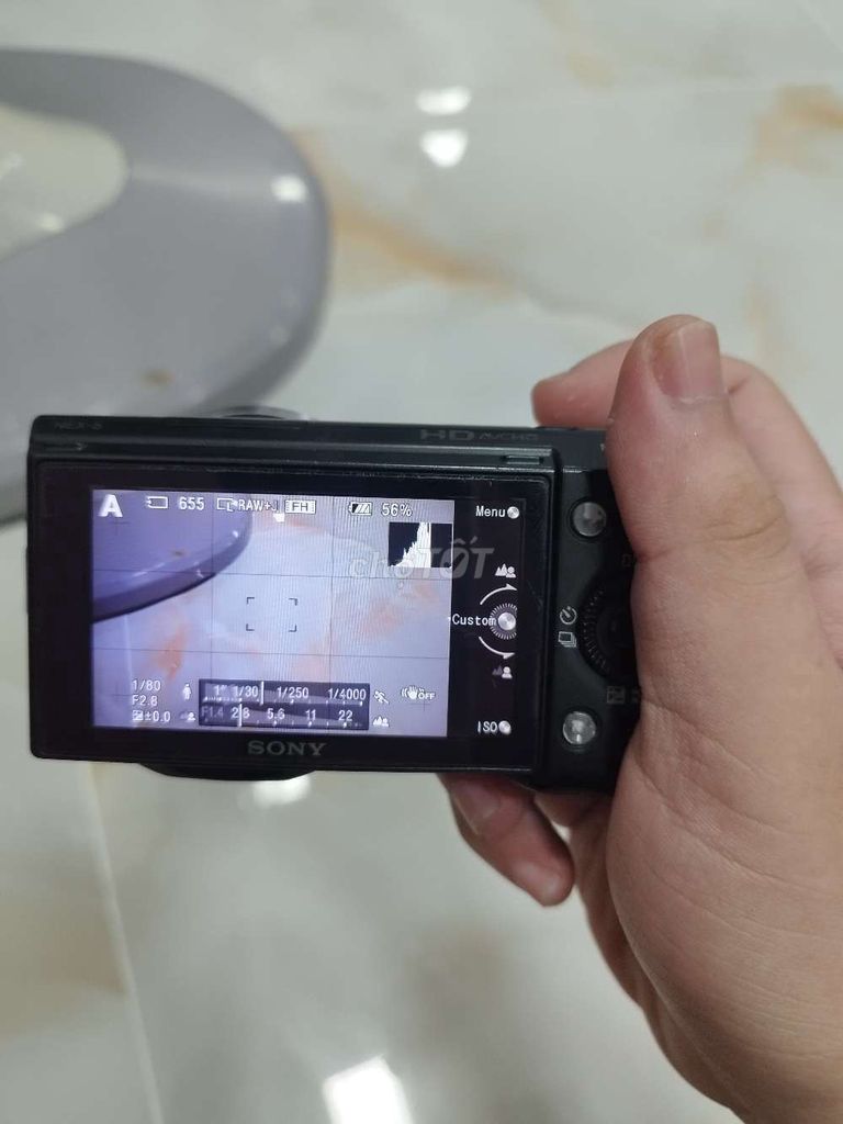Máy ảnh Sony NEX-5 Đen. Mua bán Máy ảnh, Máy quay tại Quận Bình Thuỷ Cần Thơ được đăng bởi Tân Trần hình 1