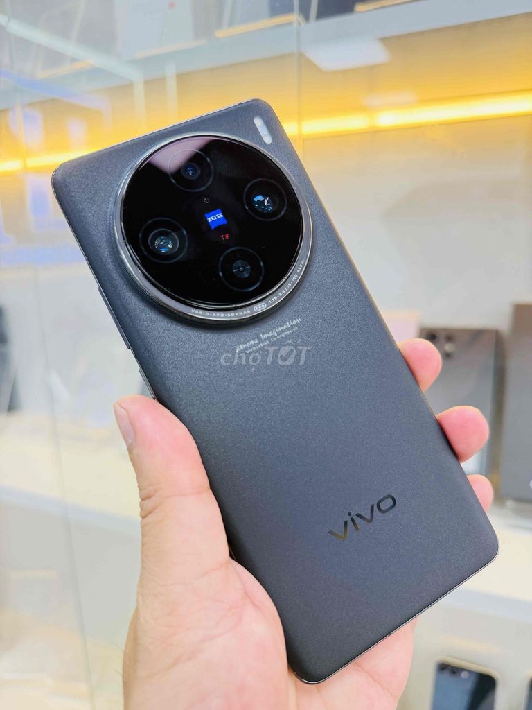 Vivo X100 Pro 16GB/512G QTẾ Đen-Cụm Cam Zeiss Vip. Mua bán Điện thoại tại Thành phố Biên Hòa Đồng Nai được đăng bởi Mobile Di Động Biên Hoà hình 1