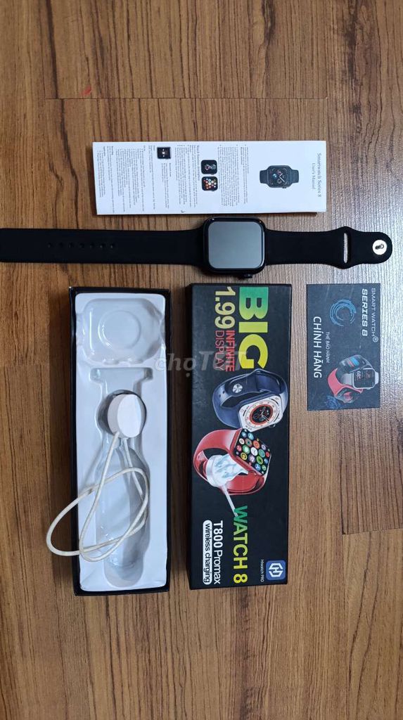 Đồng hồ thông minh T800 pro Max . Mua bán Thiết bị đeo thông minh tại Quận Tây Hồ Hà Nội được đăng bởi lưu Hùng hình 1