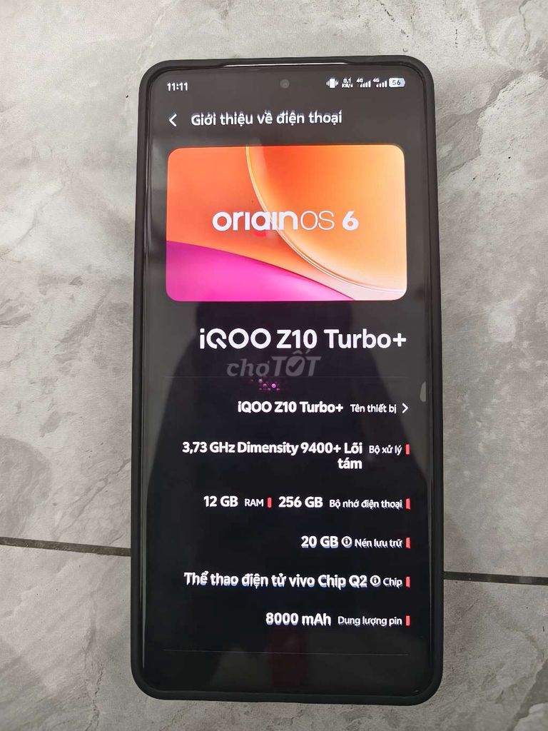iQOO Z10 Turbo+ 256GB Trắng. Mua bán Điện thoại tại Huyện Bàu Bàng Bình Dương được đăng bởi Nguyễn Đức hình 1