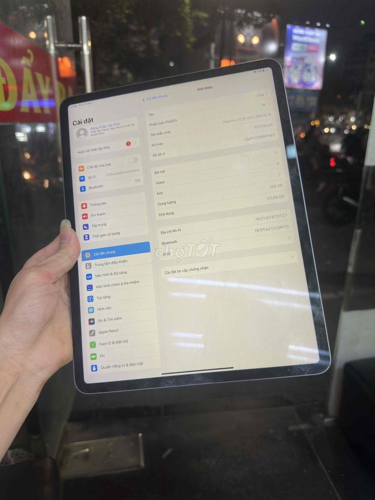 Máy tính bảng Apple iPad Pro 12.9 inch 2020