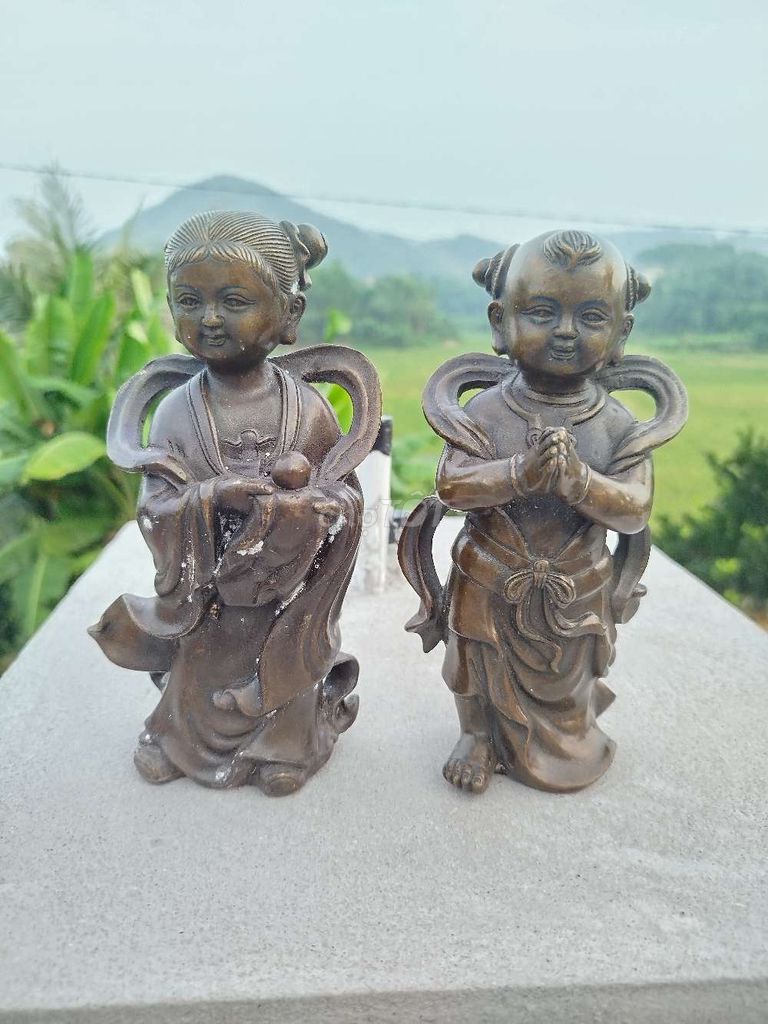 Tượng đồng Cổ xưa Nâu đồng. Mua bán Đồ sưu tầm, đồ cổ tại Huyện Đoan Hùng Phú Thọ được đăng bởi Phong nguyễn hình 1