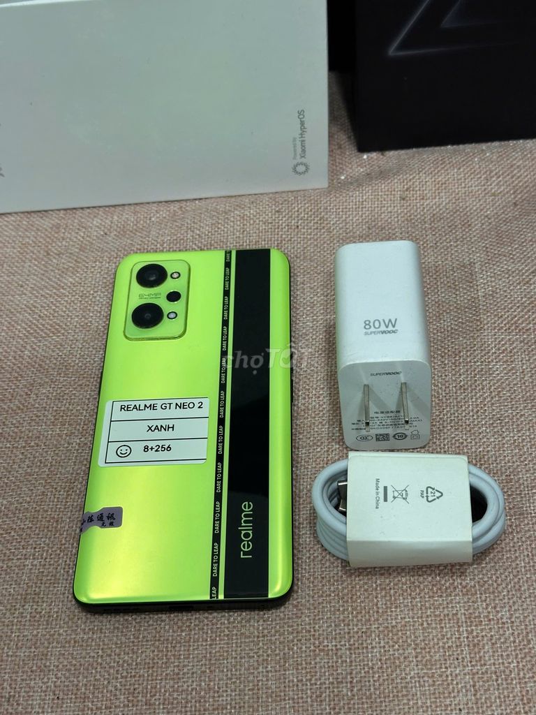 Realme GT Neo 2 8/256 Xanh sạc80w vooc có ship COD. Mua bán Điện thoại tại Quận Hoàng Mai Hà Nội được đăng bởi Trần Ngọc Hiếu hình 1