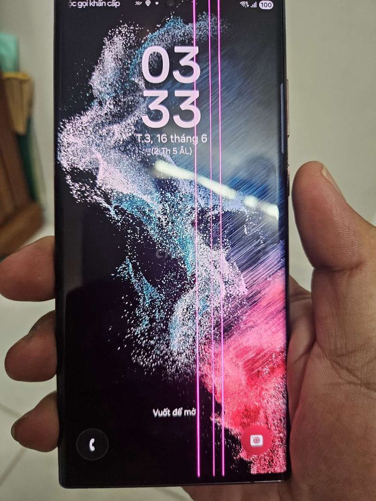 Samsung Galaxy S22 Ultra 128GB Tím. Mua bán Điện thoại tại Quận 7 Tp Hồ Chí Minh được đăng bởi Phong Bosco hình 1