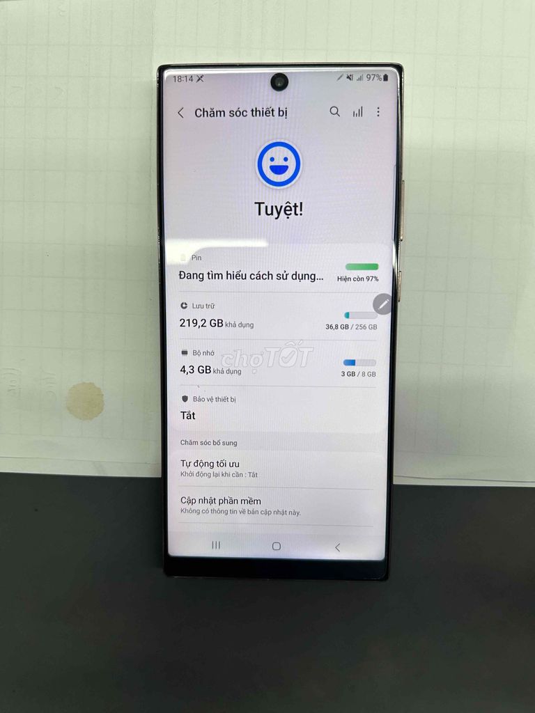 Samsung Galaxy Note20 Ultra 256GB Đồng. Mua bán Điện thoại tại Huyện Nhơn Trạch Đồng Nai được đăng bởi Lợi Lê hình 1