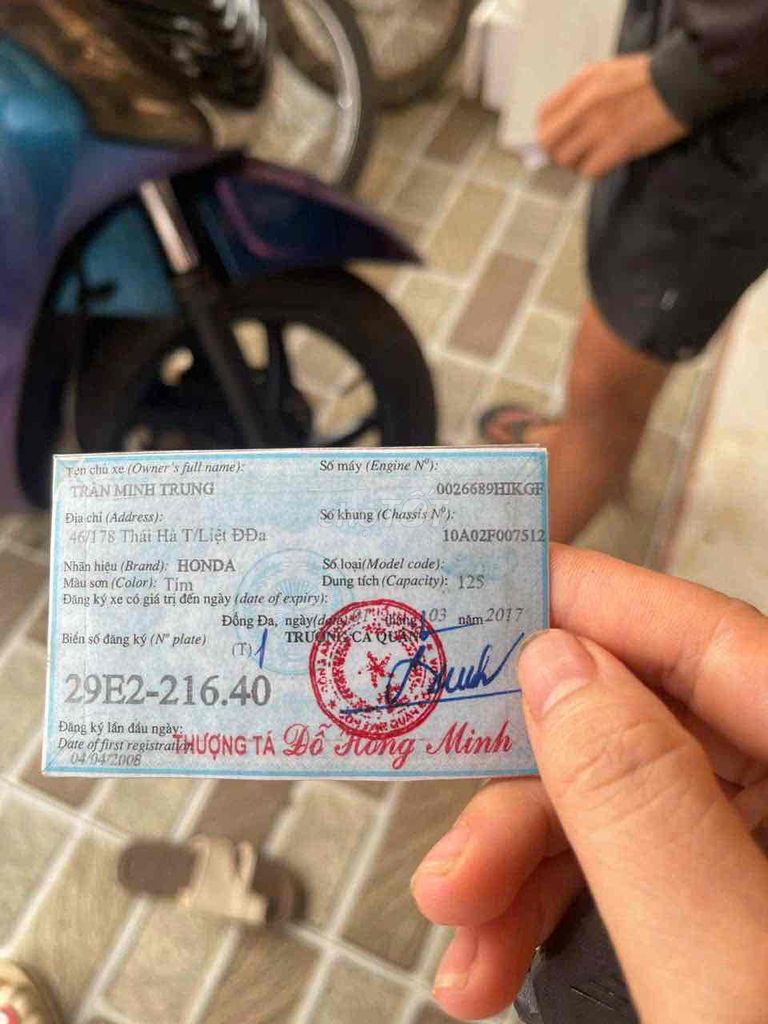 Honda SH 125 độ vỏ lên 150 để lâu nên lúc nổ lúc k. Mua bán Xe máy tại Huyện Tiên Lãng Hải Phòng được đăng bởi Thùy Linh Cary hình 2