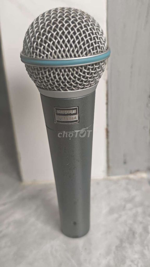 Microphone Shure Beta 58A Xám. Mua bán Tivi, Âm thanh tại Huyện Châu Thành Long An được đăng bởi Phong hình 1