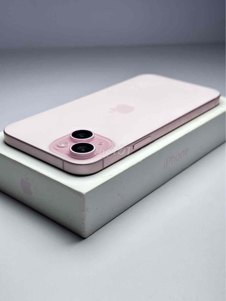 iPhone 15 Plus 256GB Hồng FULLBOX BH APPLE 09/2025. Mua bán Điện thoại tại Quận 10 Tp Hồ Chí Minh được đăng bởi iStockHCM hình 1