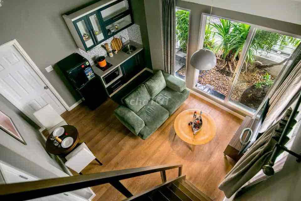 🌹CHO THUÊ CH 1PN-DUPLEX - BANCOL SÂN VƯỜN - FULL NT🌟NGAY KẾ CẦU KIỆU
