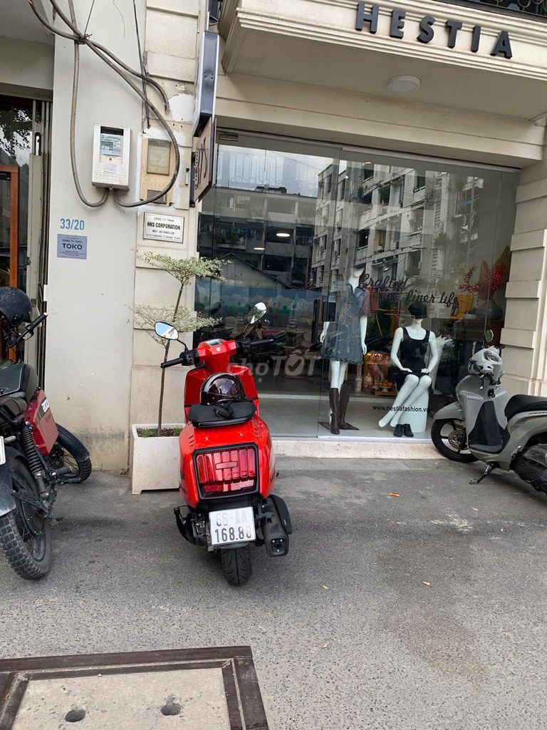 Красный Lambretta X125, пробег 2000 км