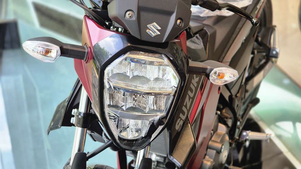 Ликвидация Satria Pro 2026 Красно-черный тестовый байк скидка 5 млн
