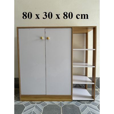 Tủ Giày Gỗ Đa Năng Có Cánh + 4 Ngăn RấtTiện✅399K