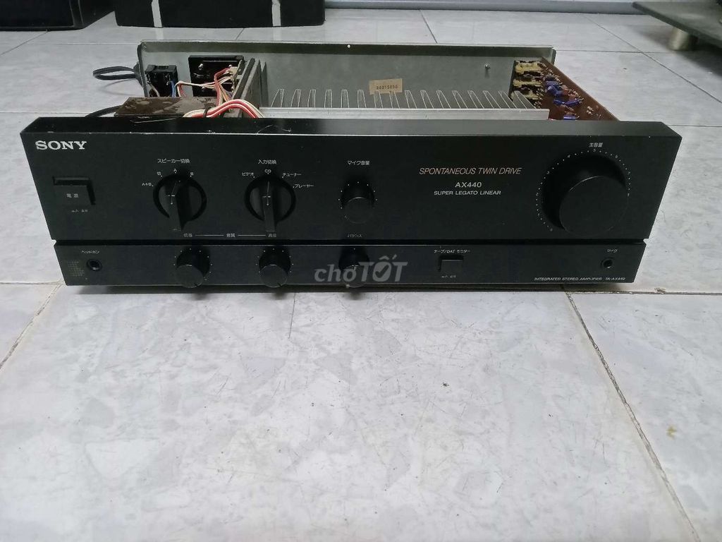 Ampli Sony AX.440 Đen. Mua bán Tivi, Âm thanh tại Quận 7 Tp Hồ Chí Minh được đăng bởi danh hình 1