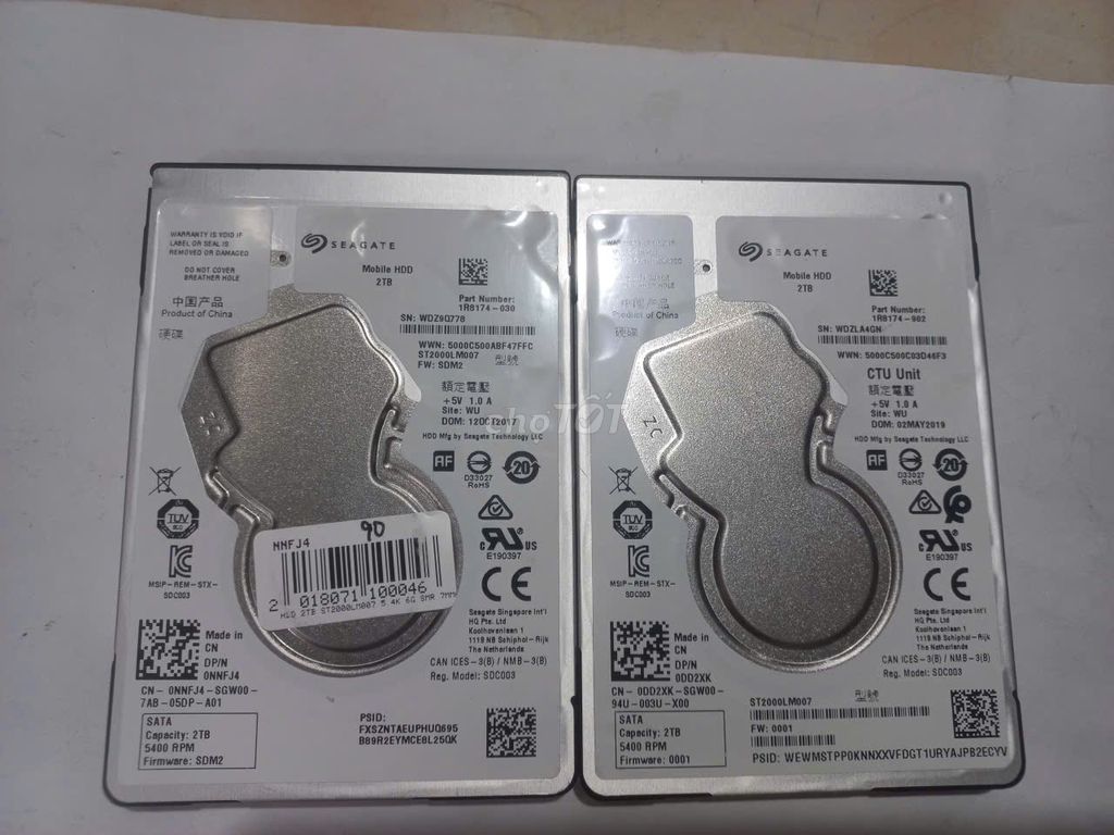 Cặp Hdd Laptop 2T hàng tháo máy SK 100%. Mua bán Linh kiện (RAM, Card...) tại Thành phố Thủ Đức Tp Hồ Chí Minh được đăng bởi HoaPhat hình 1