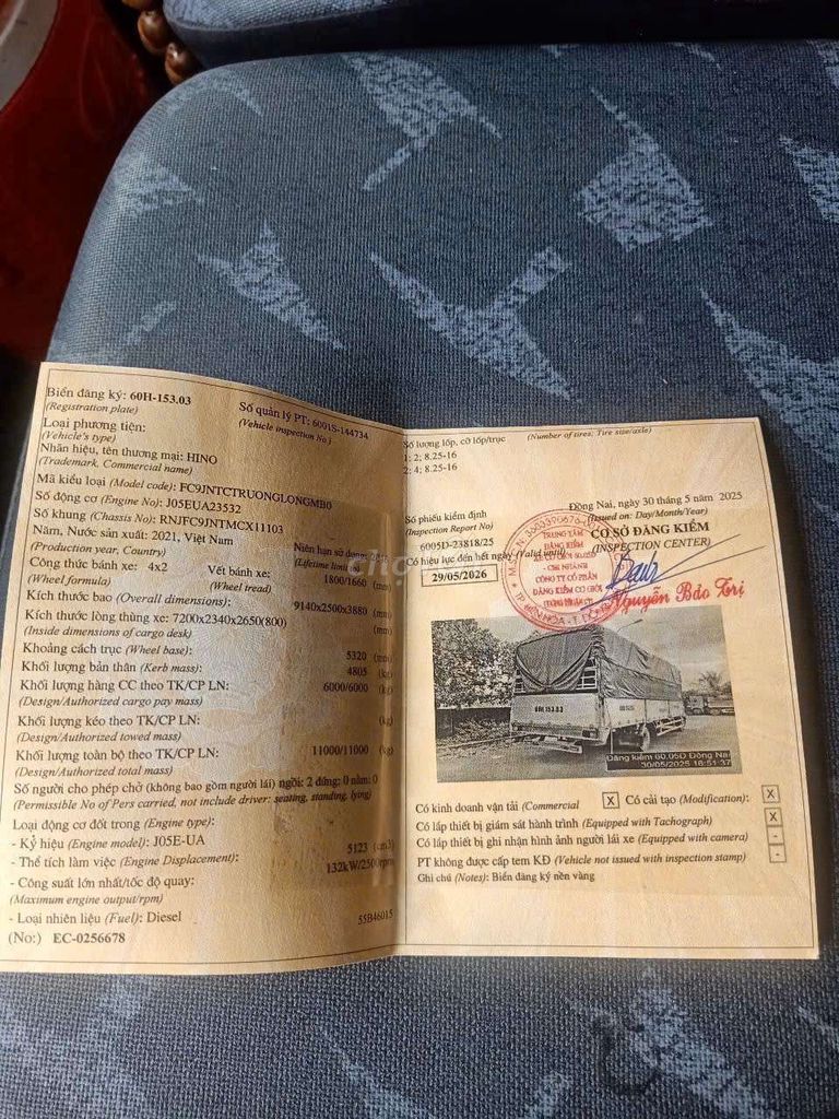 Hino fc 2021 tải 6 tấn thùng dài 7m2 cao 3m9. Mua bán Xe tải, xe ben tại Quận 12 Tp Hồ Chí Minh được đăng bởi Tủ Sơn Tĩnh Điện hình 8