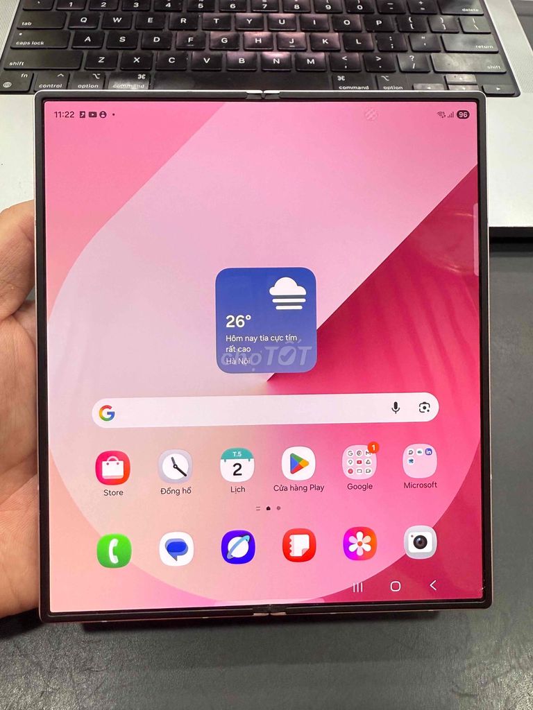 Samsung Galaxy Z Fold 6 512GB Hồng Đã qua sử dụng. Mua bán Điện thoại tại Quận 1 Tp Hồ Chí Minh được đăng bởi Hà Gia hình 1