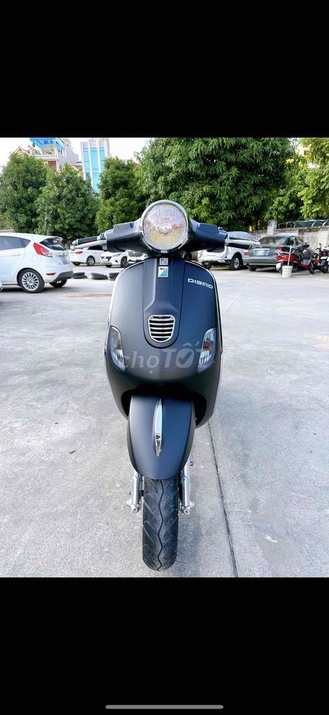 Vespa DIBAO đen nhám ắc quy lướt