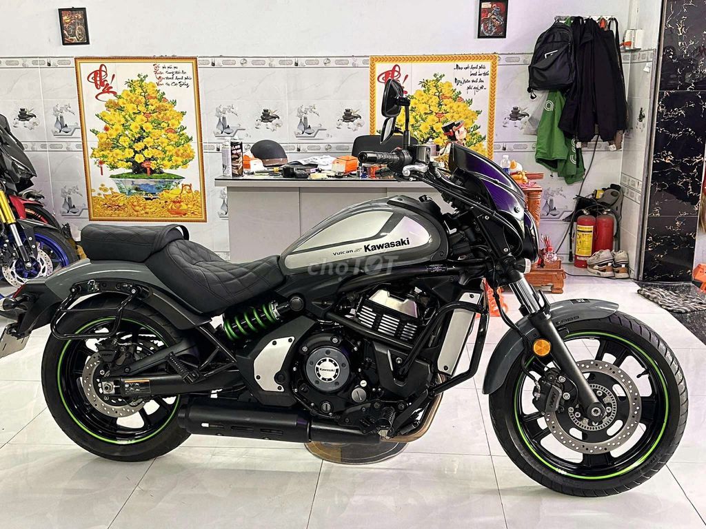 🏷️Kawasaki Vulcan 650S🏷️ Biển SG Date 2018 Odo 21M. Mua bán Xe máy tại Quận 5 Tp Hồ Chí Minh được đăng bởi Xe Máy Vinh hình 2
