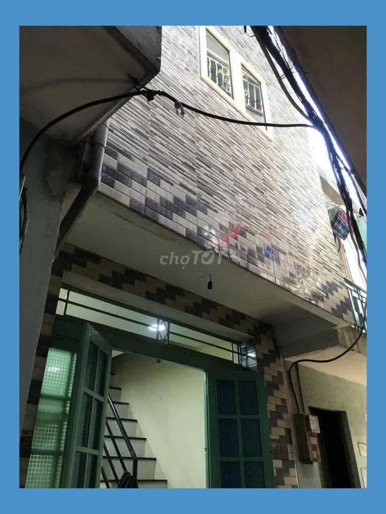 [Nhà NC] Vũ Tùng 3x8m 1 Trệt 2 Lầu 2 Phòng ngủ 