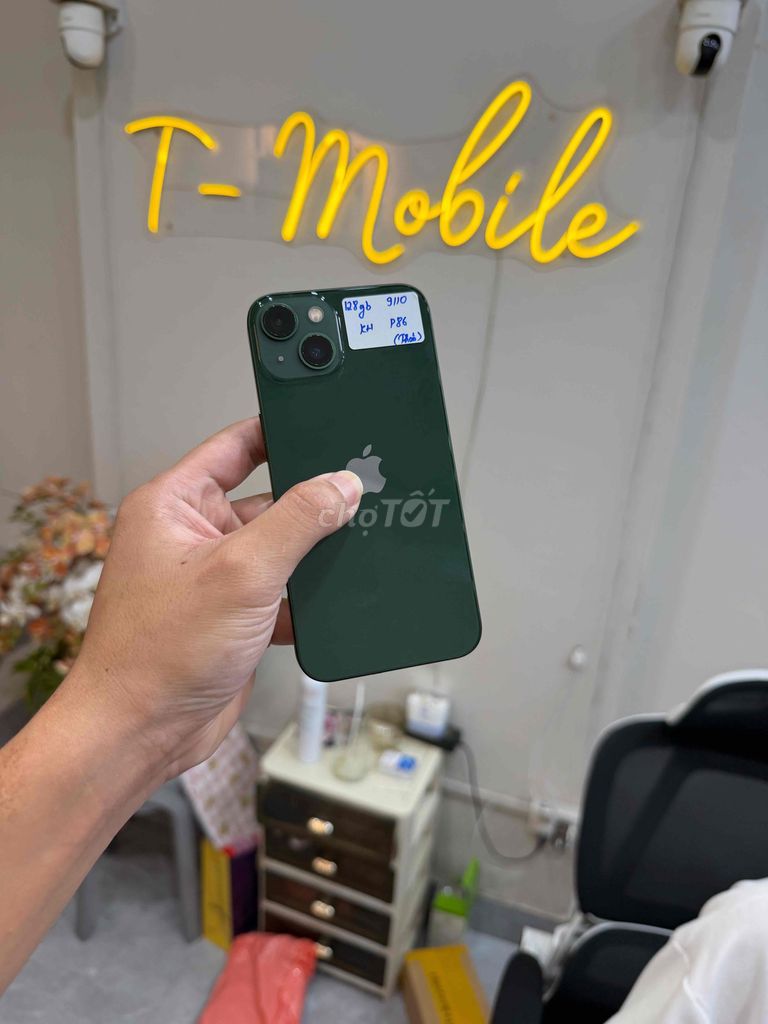 13 128Gb Quốc Tế zin đẹp xanh green. Mua bán Điện thoại tại Quận Thanh Xuân Hà Nội được đăng bởi Ngô Tráng T Mobile hình 1