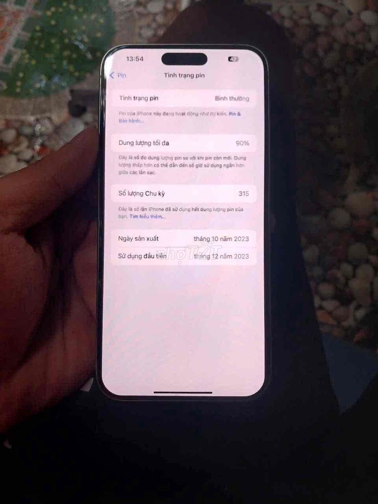 IPhone 15 Promax natural 256gb quốc tế zin all. Mua bán Điện thoại tại Quận Bình Tân Tp Hồ Chí Minh được đăng bởi V I N H hình 2