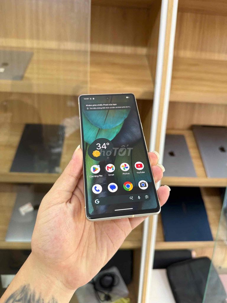 Google Pixel 7 128G Trắng 2 sim Like New 99%. Mua bán Điện thoại tại Quận Đống Đa Hà Nội được đăng bởi Huy Long Store 247 hình 1
