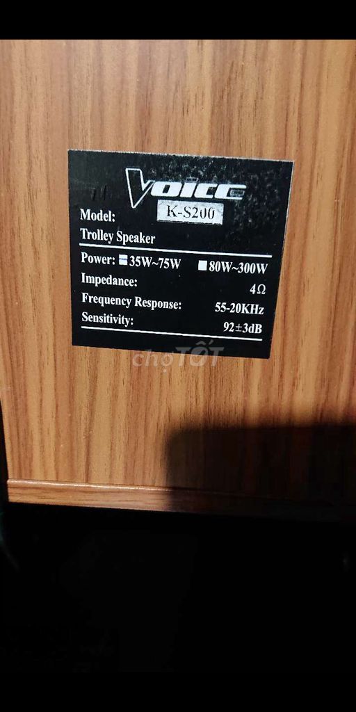 Loa karaoke Voice K-S200. Mua bán Tivi, Âm thanh tại Thành phố Thủ Đức Tp Hồ Chí Minh được đăng bởi văn minh hình 1