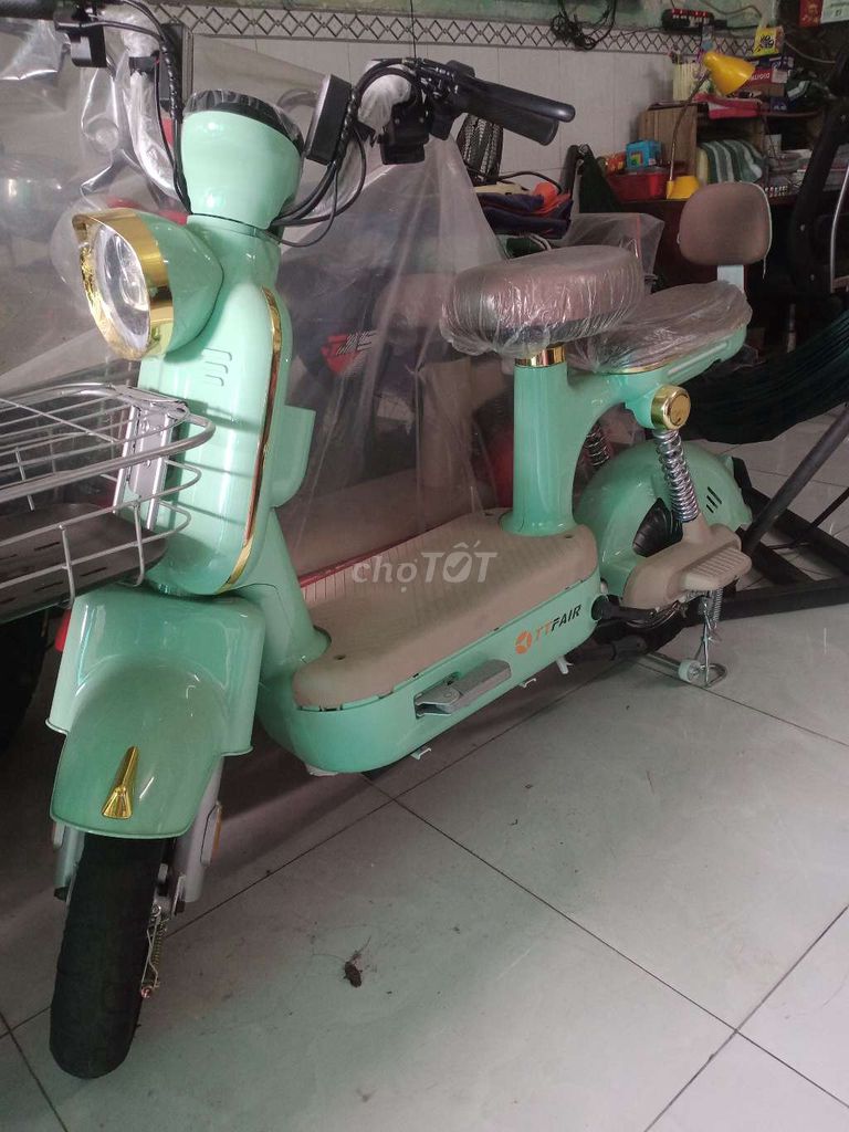 Xe đạp điện Moka giá học sinh. Mua bán Xe điện tại Huyện Hóc Môn Tp Hồ Chí Minh được đăng bởi Xe Điện Lam Anh hình 1