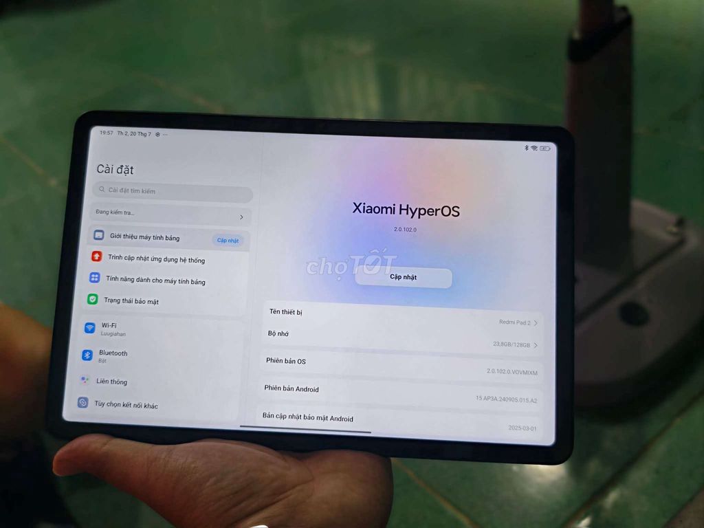 Xiaomi Redmi Pad 2 4GB/128GB Xám Wifi. Mua bán Máy tính bảng tại Thị xã Bến Cát Bình Dương được đăng bởi Gạo Gạo hình 1