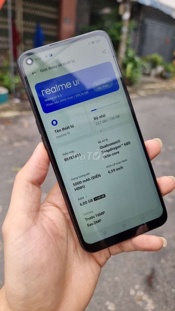Realme 9i Ram 6G/128G. Mua bán Điện thoại tại Quận Liên Chiểu Đà Nẵng được đăng bởi Bảo Lâm hình 5