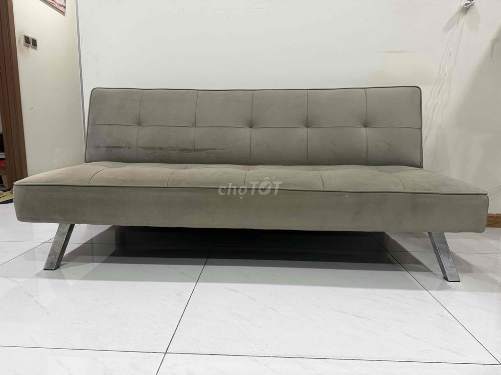Ghế sofa bed Xám 1m6. Mua bán Bàn ghế tại Quận Bình Thạnh Tp Hồ Chí Minh được đăng bởi Vi Nguyen hình 1