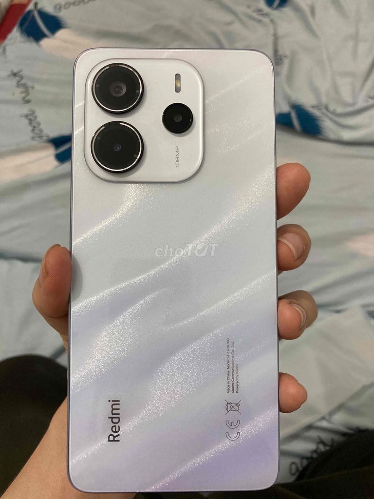 Xiaomi Redmi Note 14 128GB Tím 6GB. Mua bán Điện thoại tại Quận 12 Tp Hồ Chí Minh được đăng bởi Nhi Lê hình 1