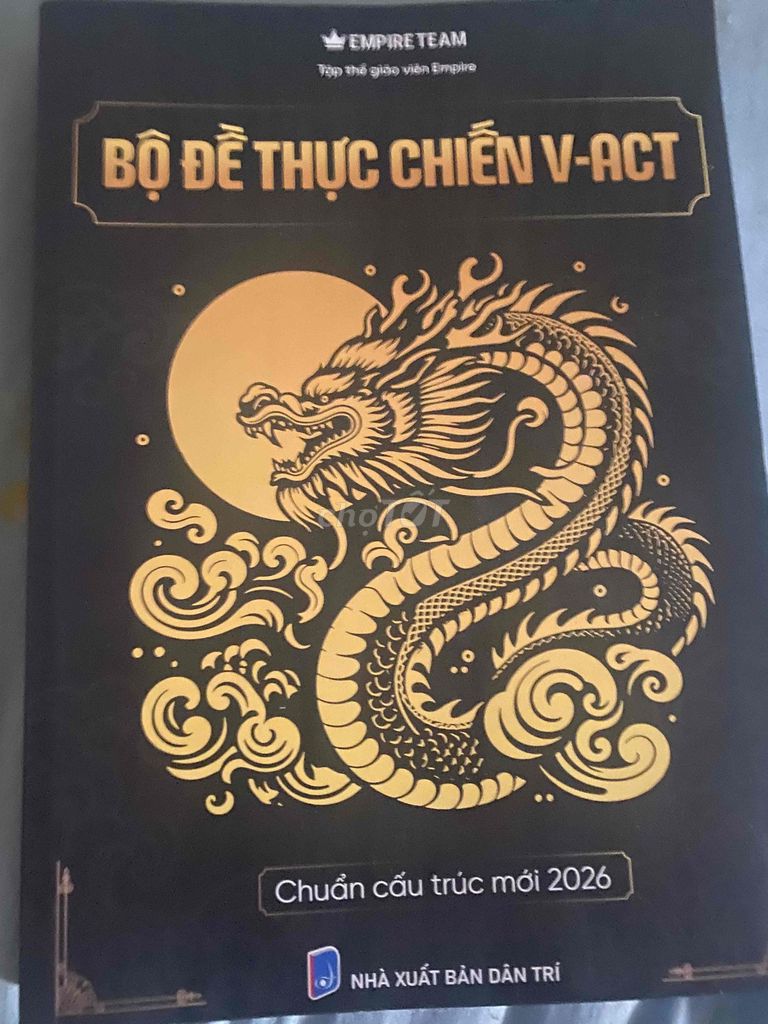 Sách tham khảo Bộ Đề Thực Chiến V-ACT. Mua bán Sách tại Quận 7 Tp Hồ Chí Minh được đăng bởi joo hình 1