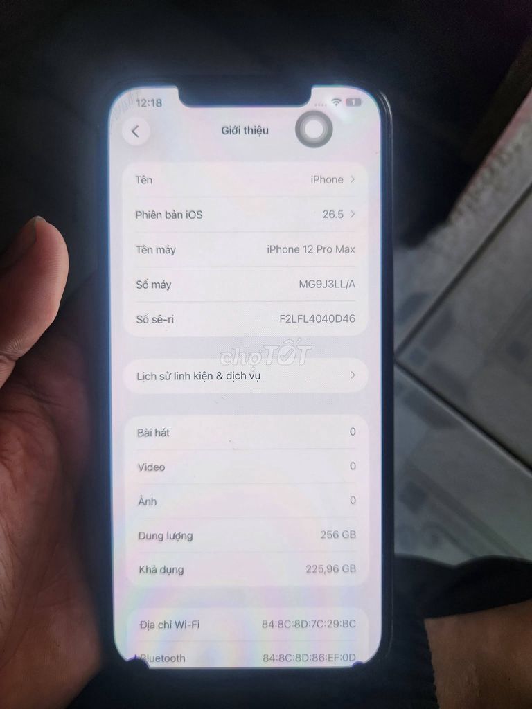 Apple iPhone 12 Pro Max 256GB Xanh Đã sử dụng. Mua bán Điện thoại tại Quận 1 Tp Hồ Chí Minh được đăng bởi Hội Đồ Điện Tử hình 1