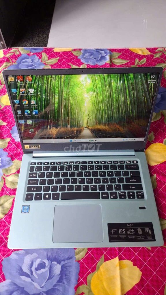 Acer Swift 1 N5000/4GB/64GB/14" FHD xài tốt. Mua bán Laptop tại Huyện Hóc Môn Tp Hồ Chí Minh được đăng bởi Thanh lý hàng cầm đồ Hóc Môn hình 1