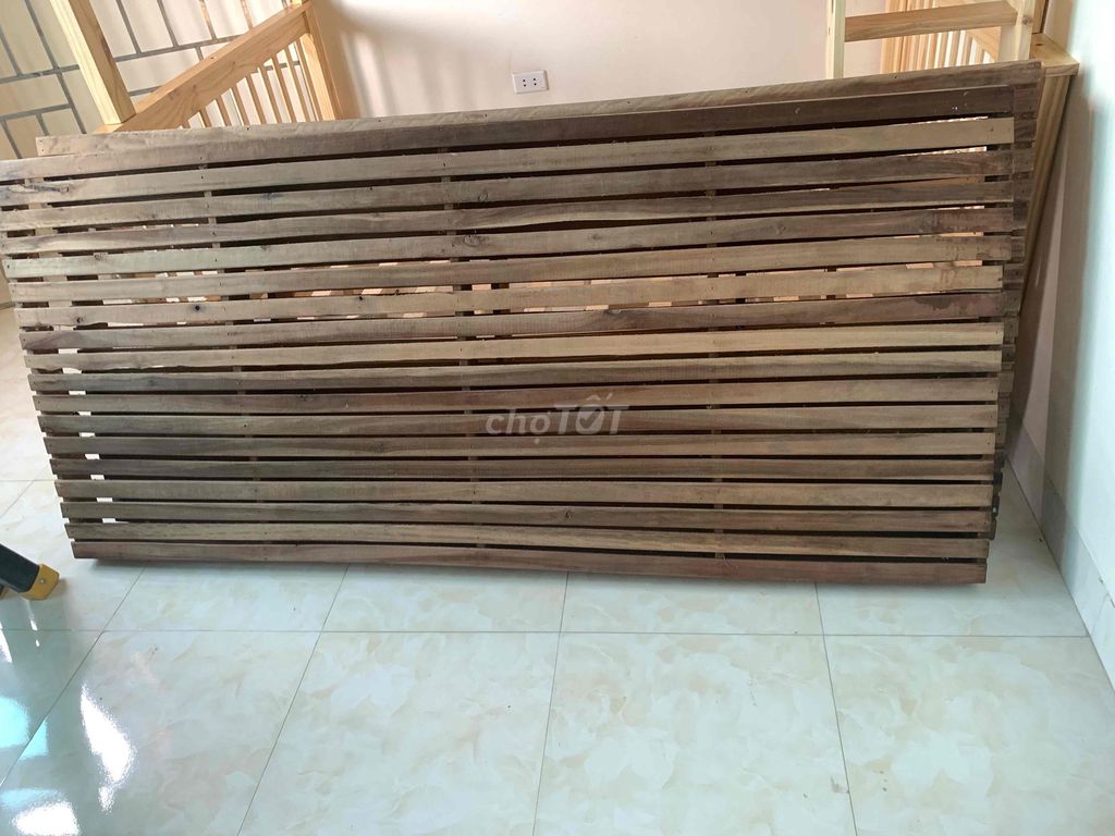 Giát giường Gỗ 1.6m x 2m cao 10cm. Mua bán Giường, chăn ga gối nệm tại Quận Nam Từ Liêm Hà Nội được đăng bởi Vũ LV hình 1